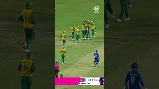 Kagiso Rabada breathing fire 🔥 cricket cricketshorts ytshorts t20worldcup [upl. by Anihsit]