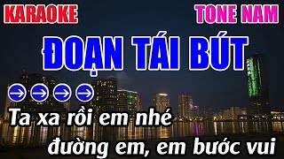 Đoạn Tái Bút Karaoke Tone Nam Karaoke 9999  Beat Mới [upl. by Ekram]