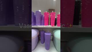 Vasos aesthetics en DD2 vlogger bolucompras haul vasosdecorativos [upl. by Anaerol700]