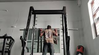 Smith Machine  Smith Squats Target Muscles Thighs Butt Stomach Lower back [upl. by Lindie]