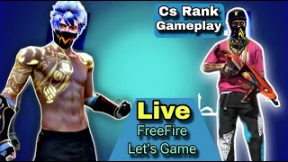 LIVE STREAM LETS GAME RANK GAMPLAY COME HEAR freefire [upl. by Silecara19]