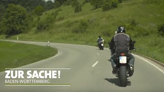 Motorradfahrer gefährlich ausgebremst  Zur Sache BadenWürttemberg [upl. by Nerot55]