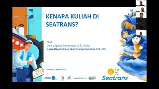 Webinar Pengenalan dan Prospek Program S1 Teknik Transportasi Laut ITS [upl. by Ulberto759]