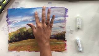 A Landscape Pastel Demo by Christa Forrest [upl. by Anual]