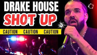 Drake House SHOT UP  Kendrick Lamar Under Investigation 😳 [upl. by Lowe]