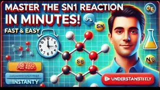 SN1 reaction  Organic chemistry  BPharm  IITJEE  IITJAM  NEET  Chemistry online tutor [upl. by Dniren]