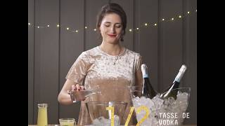 Recette  Punch de Noël  La Parfaite Hôtesse [upl. by Emyaj]