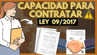 ➡️ CAPACIDAD para CONTRATAR Ley 92017【Minicurso GRATIS para Opositores quotPARTE 2quot [upl. by Manouch184]