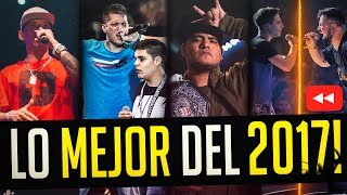 Lo MEJOR del 2017 en Batallas de Rap  Las MEJORES RIMAS MINUTOS y BATALLAS del 2017 [upl. by Nydnarb]