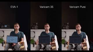 Comparatif  Panasonic VARICAMS et EVA1  4K [upl. by Aron]