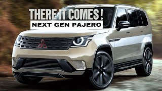 It is comingthe NEW GEN PAJERO as a Range Rover esq PAJERO [upl. by Nosnevets986]