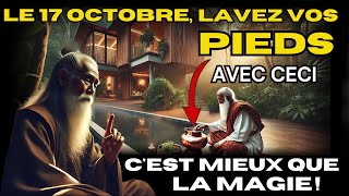 LAVEZ VOS PIEDS AVEC CECI POUR ATTIRER UNE ABONDANCE DE RICHESSE DANS VOTRE VIE [upl. by Kamp746]