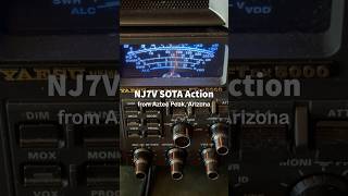 NJ7V SOTA Action from Aztec Mountain hamradio sota qrp portable [upl. by Jolanta84]