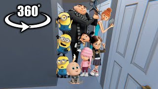 360° DESPICABLE ME 4 Breaks into YOUR House [upl. by Iluj]