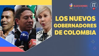 Elecciones regionales estos son los gobernadores que eligieron los departamentos  El Espectador [upl. by Eidoc]