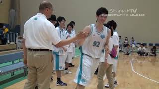 関東大学バスケ新人戦2012準決勝 筑波大学vs拓殖大学【ダイジェスト】 [upl. by Saqaw336]