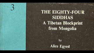 Book Review The EightyFour Mahasiddhas Block Prints from Mongolia [upl. by Beltran]