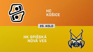 20 kolo HC Košice – HK Spišská Nová Ves 31 HIGHLIGHTY [upl. by Gael646]