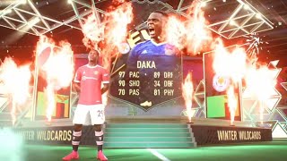 PATSON DAKA FIFA22 SBC U NEED TO EXCHANGE 12 WINTER WILDCARDS TOKEN TO GET DAKA [upl. by Assyle367]