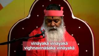 Vinayaka Vinayaka bhajan by Sri Ganapathy Sachchidananda Swamiji [upl. by Armyn]