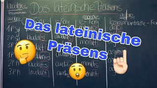 Das lateinische Präsens 👨🏻‍🏫📖 Latein einfach erklärt 1 [upl. by Aicilaf]