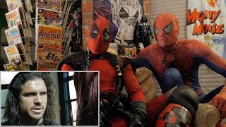 NIGHTWING vs WINTER SOLDIER  REACTION SPANDEX  WITH SPIDERMAN AND DEADPOOL [upl. by Norvun]