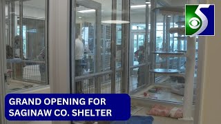 Grand opening held for new Saginaw Co animal shelter [upl. by Hamlet554]