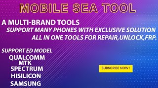 Mobile Sea Tool All in One For Repair Unlock Frp [upl. by Ecirahc]