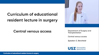 Central venous access – Please participate in our 3minute survey below [upl. by Kcirdek]