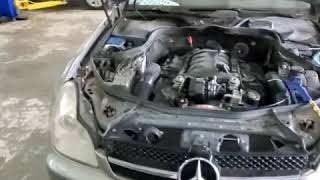 06 Mercedes cls 500 crank sensor [upl. by Nylg]