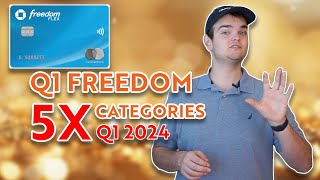 Q1 2024 Chase Freedom Categories and how to use them [upl. by Moulton]