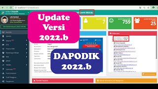 Cara Update Dapodik dari Versi 2022a ke 2022b [upl. by Rebme]