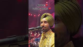 satinder Sartaj in abohar trending travel concert like live SatinderSartaaj tseries you [upl. by Iruam881]