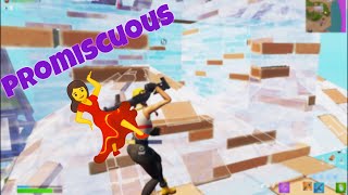 Promiscuous💃 100 SUBSCRIBER FORTNITE MONTAGE [upl. by Yentroc]