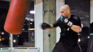 Killer Heavy Bag Workout for Boxing [upl. by Essilevi]