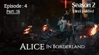 Alice in borderland  S2  Episode 4  Part 16 in Hindi dubbed [upl. by Neelsaj]