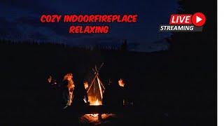 Relaxing Crackling Fire Sound for Stress [upl. by Enerual]