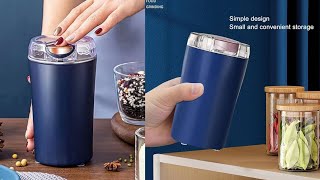 Electric Coffee Grinder Review  Grind Coffee Beans Spices Nuts amp More [upl. by Stultz]