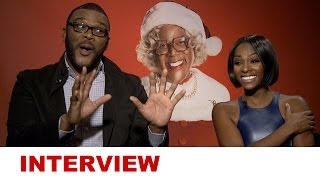 A Madea Christmas Interview  Tyler Perry amp Tika Sumpter  Beyond The Trailer [upl. by Garrett515]