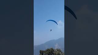 Paraglider paragliding paraglidingvideo viralvideo viralreels viralshorts viralvideos valley [upl. by Schiffman]