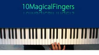 Tujh Se Naraz Nahi Piano Tutorial  Lessons Melody Chords and Arpeggios 10MagicalFingers [upl. by Leahsim]