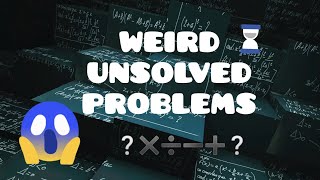 Top 5 UNSOLVED mathematical problems [upl. by Gorton]