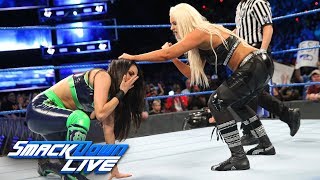 Brie Bella vs Maryse SmackDown LIVE Sept 11 2018 [upl. by Aw750]