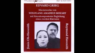 Mozart  Grieg  Piano Sonata No 5 in G major K 283 2 Andante [upl. by Einwahr]