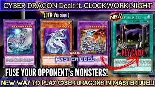 CYBER DRAGONS ft CLOCKWORK NIGHT SWEEP the FIELD ATTACK and WIN YuGiOh MASTER DUEL [upl. by Waddell396]