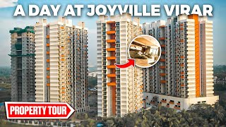 Joyville Virar Shapoorji Pallonji Property Tour July 2024 [upl. by Rabi638]