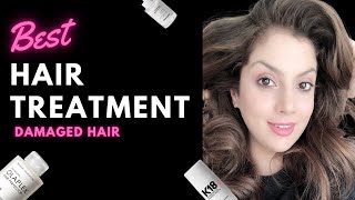 Best Hair Treatment For Dry Frizzy Damaged Hair I Review of Olaplex products I K18 Mask ampMinimalist [upl. by Alat]