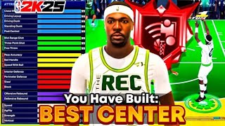 Proof The Best Center Build Dominates in First Rec Game on NBA 2K25 Full Gameplay Best Big Jumpshot [upl. by Ellenej]