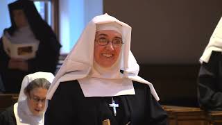 Solemn Profession of Sr Margaret Joseph part 1 [upl. by Eixel]