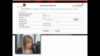 Semafone Secure Credit Card Transaction Over the Phone [upl. by Atile]